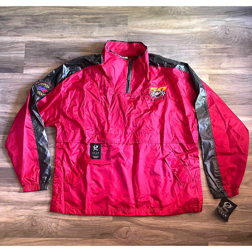 VTG NOS Dr Pepper Racing Gear for Sports Jacket XL Washington Erving 90s